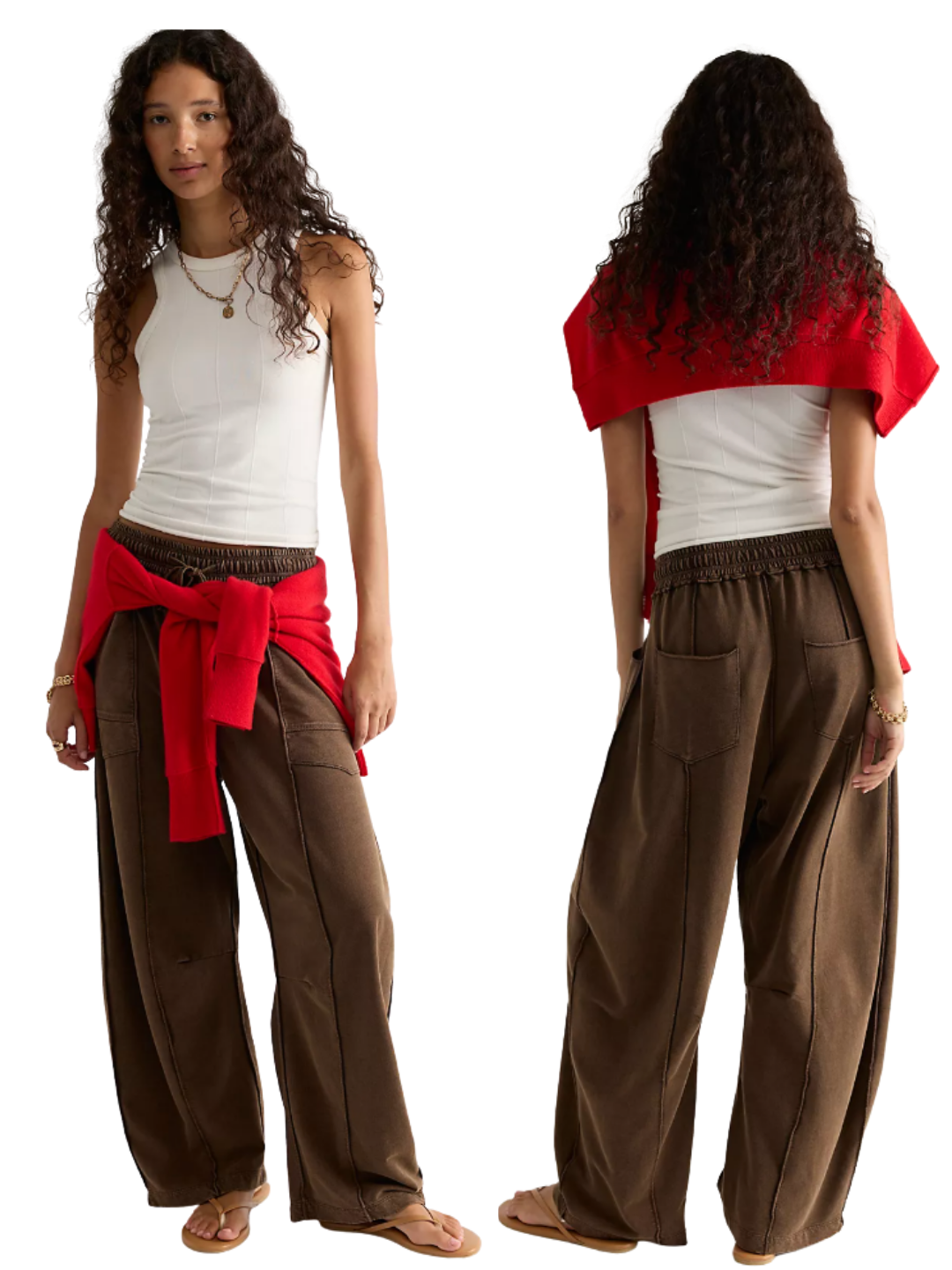 Kaiden Pull-On Barrel Pants